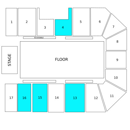 Tiered Seating